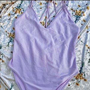 One piece bathing suit